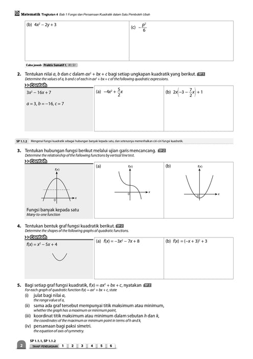 Kuasai PBD 2024 Matematik Tingkatan 4