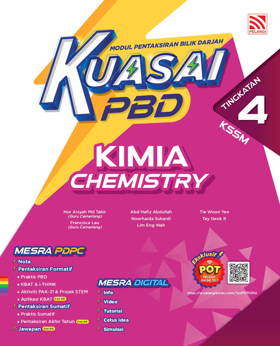 Kuasai PBD 2024 Kimia Tingkatan 4