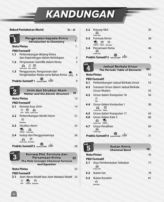 Kuasai PBD 2024 Kimia Tingkatan 4