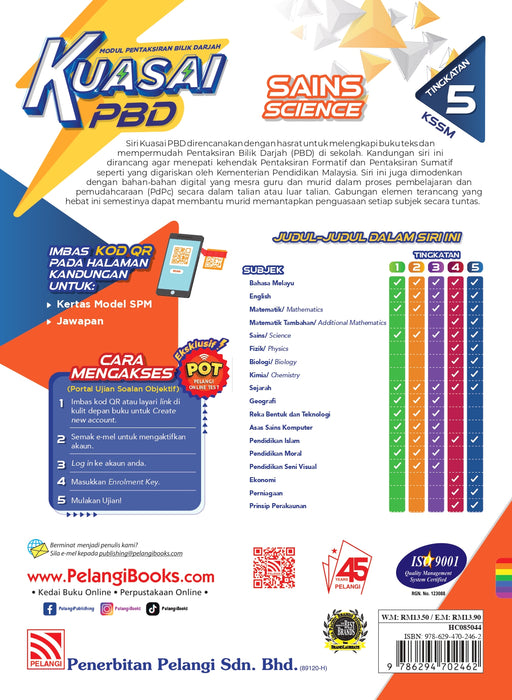 Kuasai PBD 2024 Sains Tingkatan 5