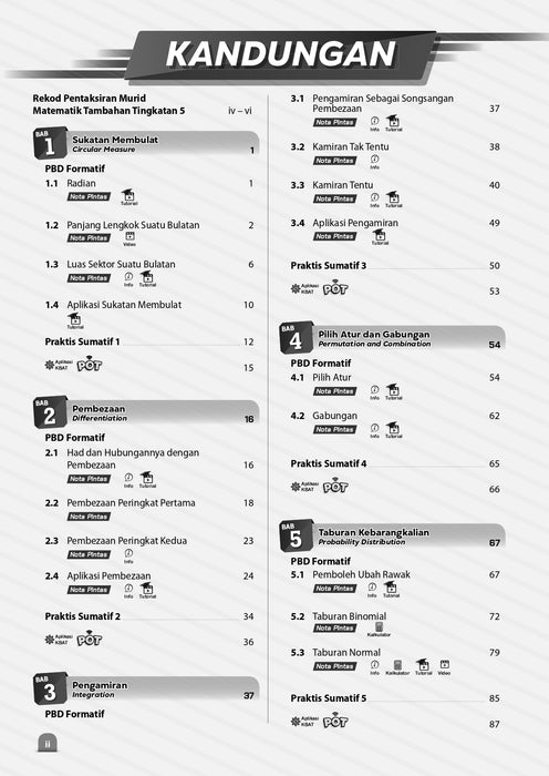 Kuasai PBD 2024 Matematik Tambahan Tingkatan 5