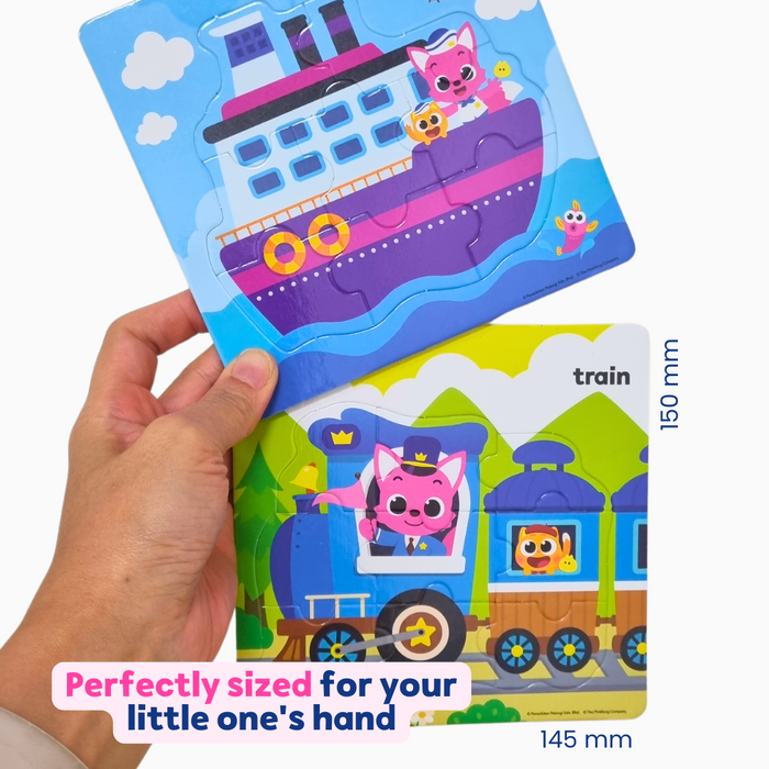 Pinkfong First Puzzles Vehicles