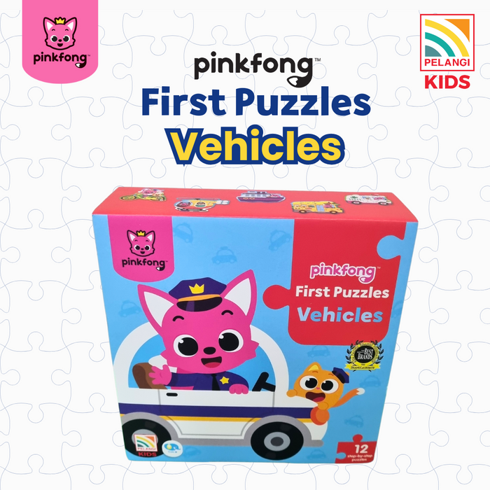 Pinkfong First Puzzles Vehicles