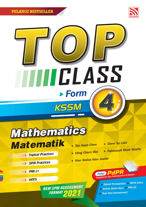 Top Class 2021 Mathematics Form 4