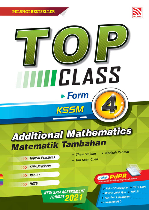 Top Class 2021 Additional Mathematics Form 4