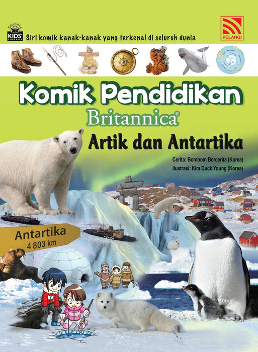 Komik Pendidikan Britannica - Artik dan Antartika