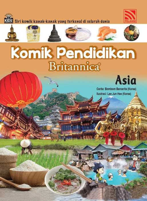 Komik Pendidikan Britannica - Asia