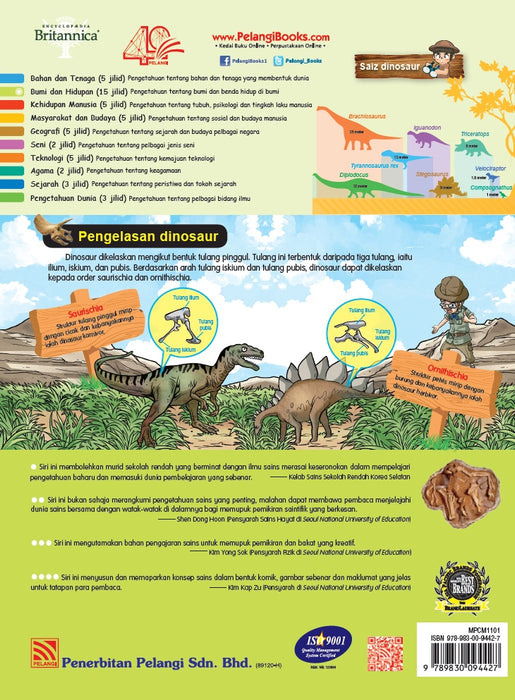 Komik Pendidikan Britannica - Dinosaur