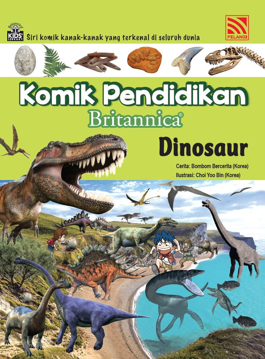 Komik Pendidikan Britannica - Dinosaur