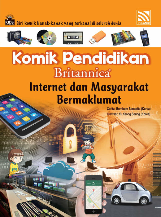 Komik Pendidikan Britannica - Internet dan Masyarakat Bermaklumat