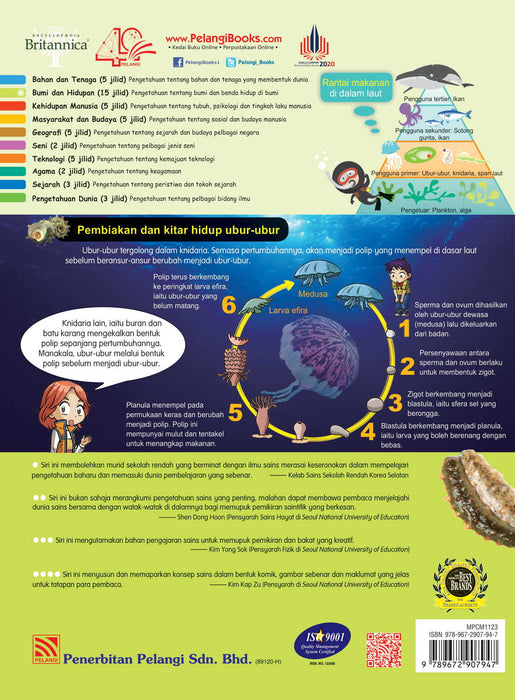 Komik Pendidikan Britannica - Invertebrata