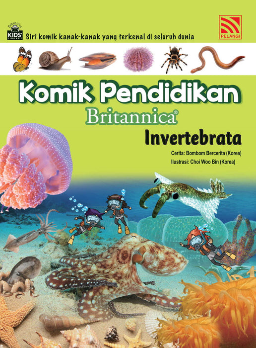 Komik Pendidikan Britannica - Invertebrata