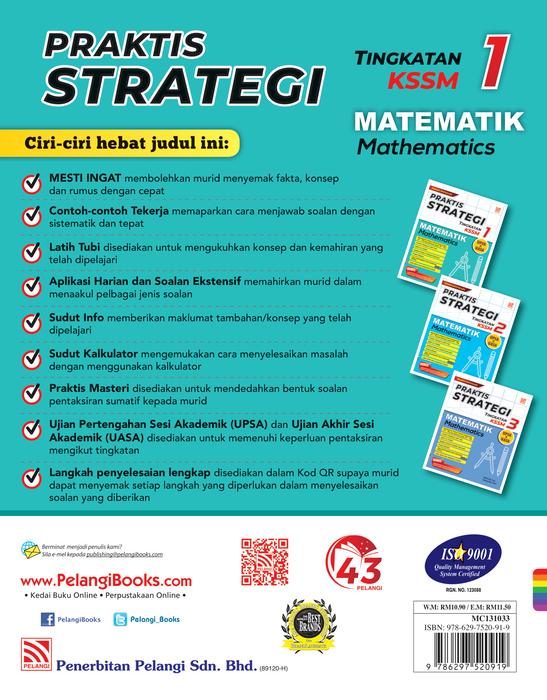 Praktis Strategi 2023 KSSM Matematik Tingkatan 1