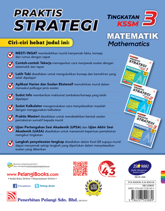 Praktis Strategi 2023 KSSM Matematik Tingkatan 3