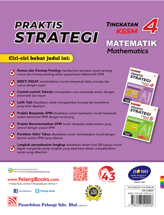 Praktis Strategi 2023 KSSM Matematik Tingkatan 4