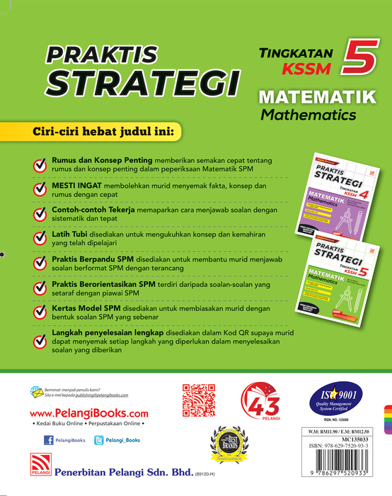 Praktis Strategi 2023 KSSM Matematik Tingkatan 5