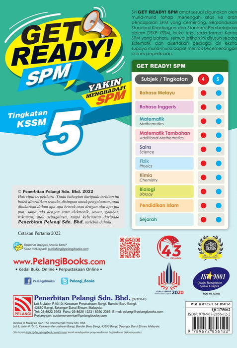 Get Ready SPM 2022 Sejarah Tingkatan 5