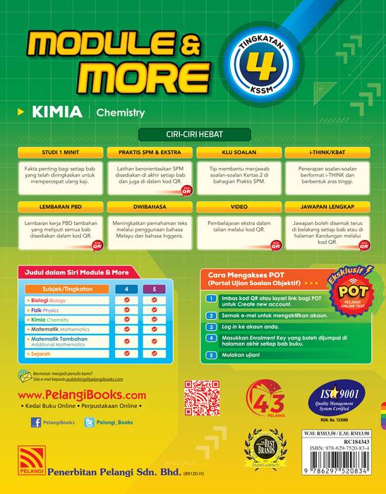 Module and More KSSM 2023 Kimia Tingkatan 4