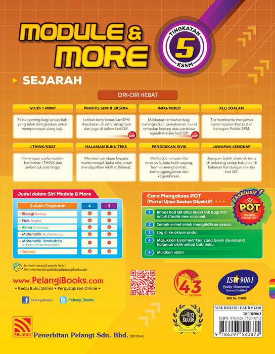 Module and More KSSM 2023 Sejarah Tingkatan 5