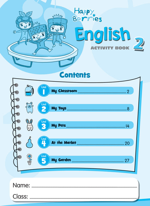 Happy Berries English Activity 2