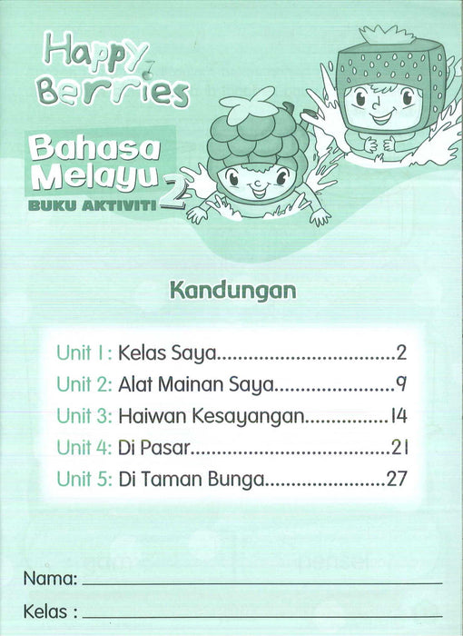 Happy Berries Bahasa Melayu Buku Aktiviti 2