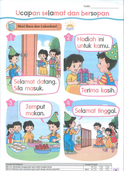 Happy Berries Bahasa Melayu Buku Bacaan 3