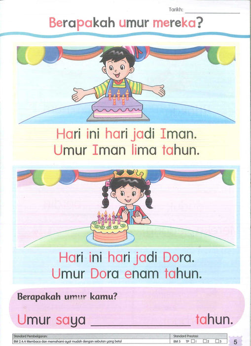 Happy Berries Bahasa Melayu Buku Bacaan 3