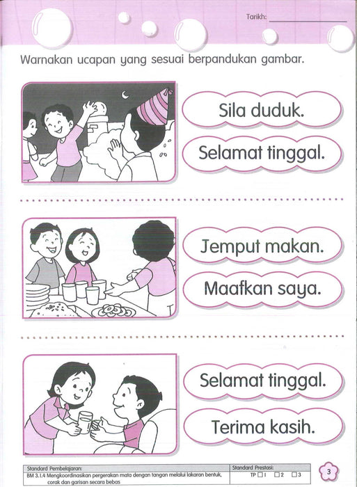 Happy Berries Bahasa Melayu Buku Aktiviti 3