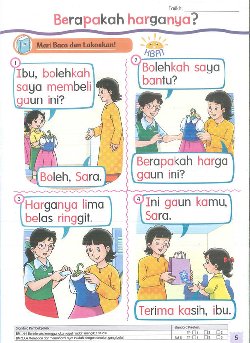 Happy Berries Bahasa Melayu Buku Bacaan 4