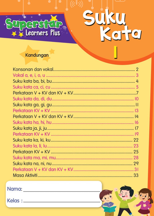 Superstar Learners Plus Suku Kata 1