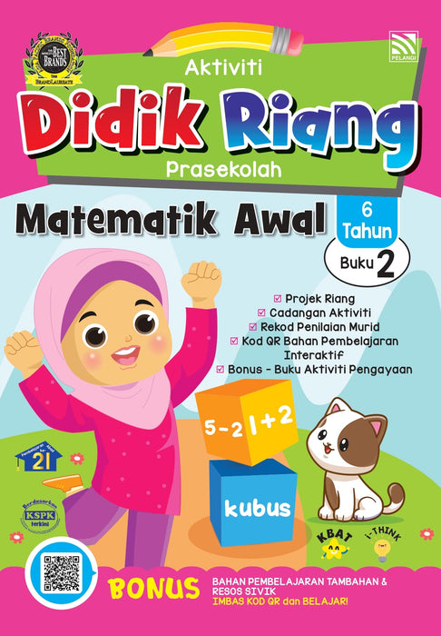 Aktiviti Didik Riang Matematik Awal 6 Tahun Buku 2