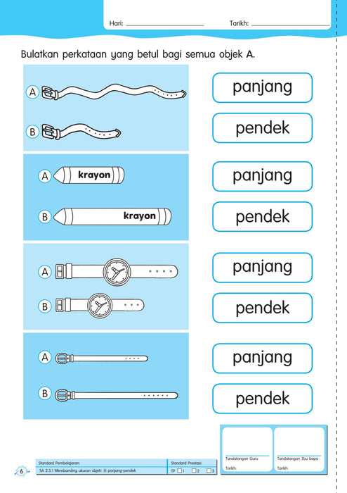 Aktiviti Didik Riang Sains Awal 4 dan 5 Tahun Buku 2