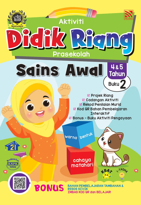 Aktiviti Didik Riang Sains Awal 4 dan 5 Tahun Buku 2