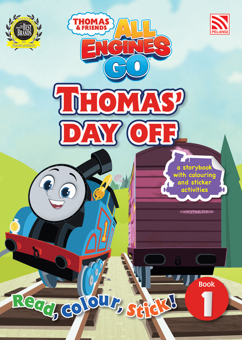 Thomas and Friends Read, Colour, Stick! Book 1