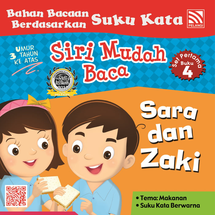 Siri Mudah Baca Set 1 Sara dan Zaki