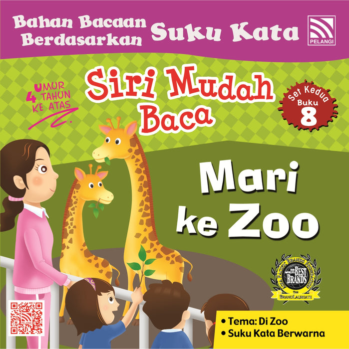 Siri Mudah Baca Set 2 Mari ke Zoo