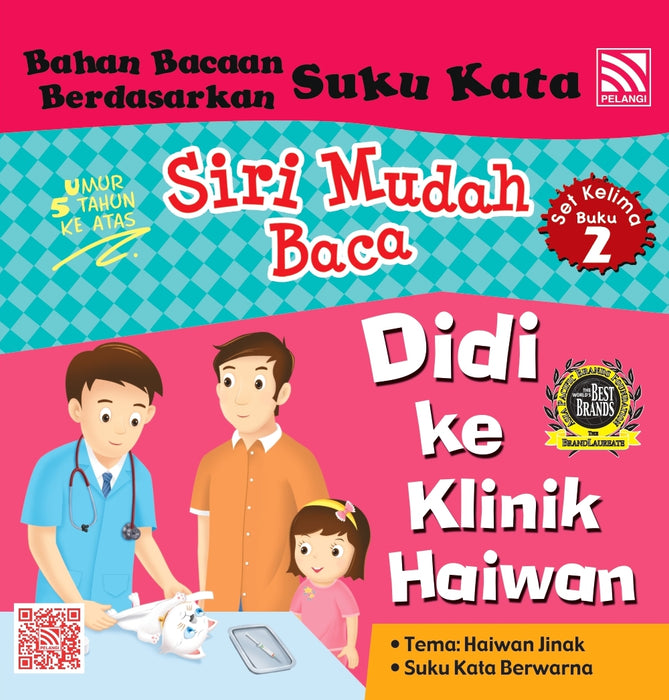 Siri Mudah Baca Set 5 Didi ke Klinik Haiwan