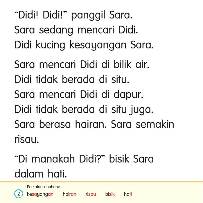 Siri Mudah Baca Set 5 Didi ke Klinik Haiwan