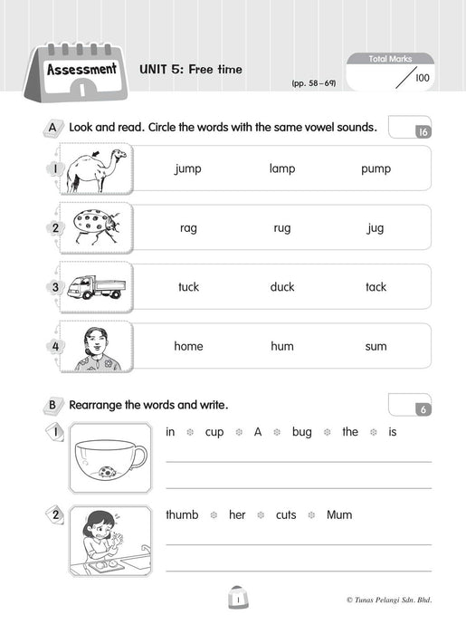 Siri Penilaian Progresif 2023 百分评审系列 年级 2 英文 Bahasa Inggeris