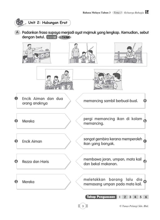 Praktis Topikal KSSR 2022 青苗 单元练习 3 年级 国文 Bahasa Melayu