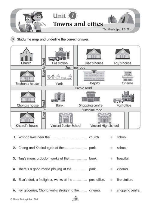 Super Kids 2021 English Workbook Year 5A