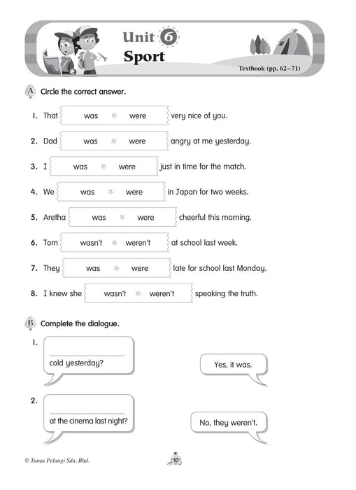 Super Kids 2021 English Workbook Year 5B