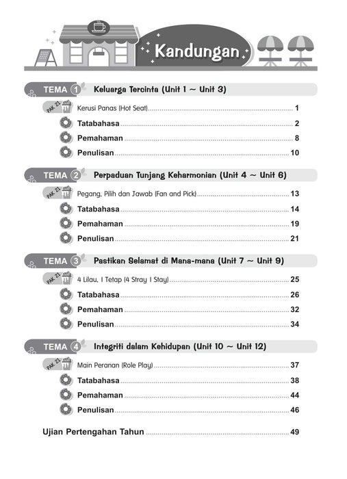 All Round Learning 2022 全能学霸 五年级 5B 国文 Bahasa Melayu