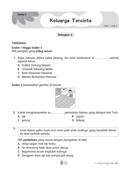 Praktis Topikal UASA 2023 备考全能通 5 年级 国文 Bahasa Melayu