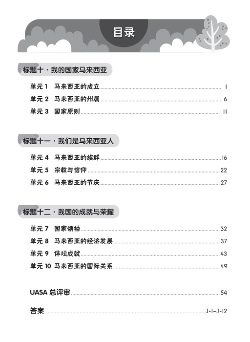 Praktis Topikal UASA 2023 备考全能通 6 年级 历史 Sejarah