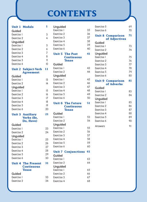 Master Grammar Cloze Workbook 3