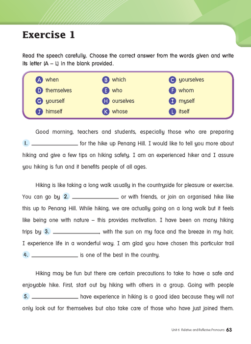 Master Grammar Cloze Workbook 4