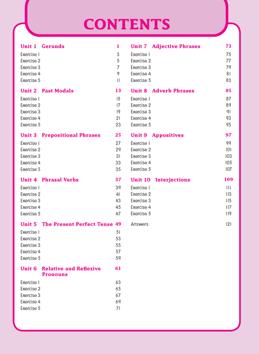 Master Grammar Cloze Workbook 4