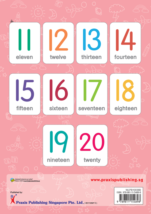 Learning Numbers 11 to 20