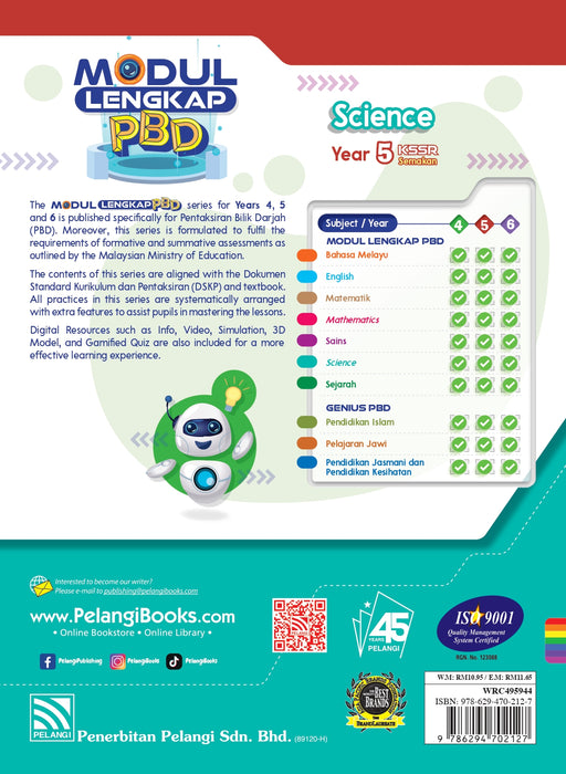 Modul Lengkap PBD 2024 Science Year 5